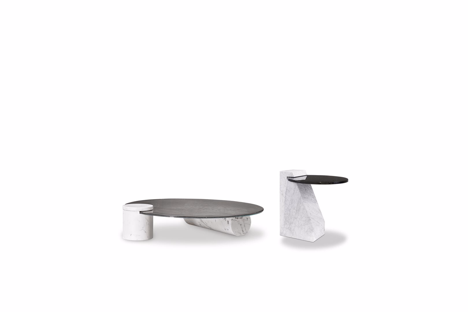 Tables and small tables Verre particulier Baxter